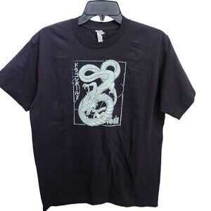Dragon Ball Z Mens T-Shirt‎ - Shenron Dragon Foil Style Shirt size S Black